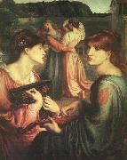 Dante Gabriel Rossetti The Bower Meadow USA oil painting artist